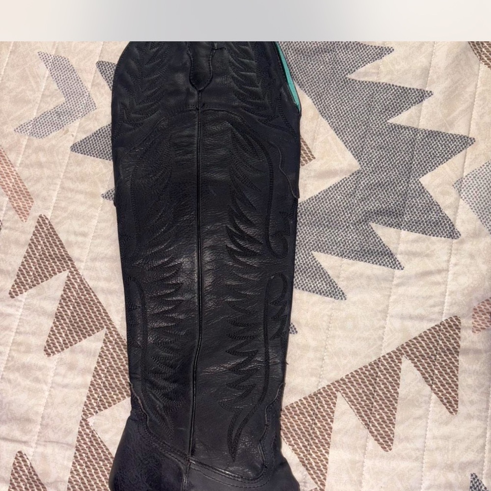 CORRAL WOMEN'S EMBROIDERY TALL WESTERN BOOTS - ROUND TOE